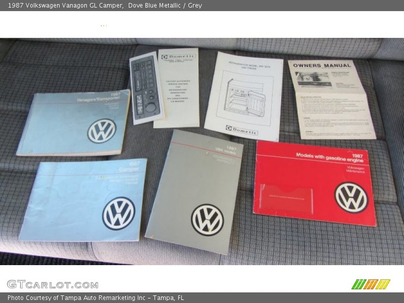 Books/Manuals of 1987 Vanagon GL Camper