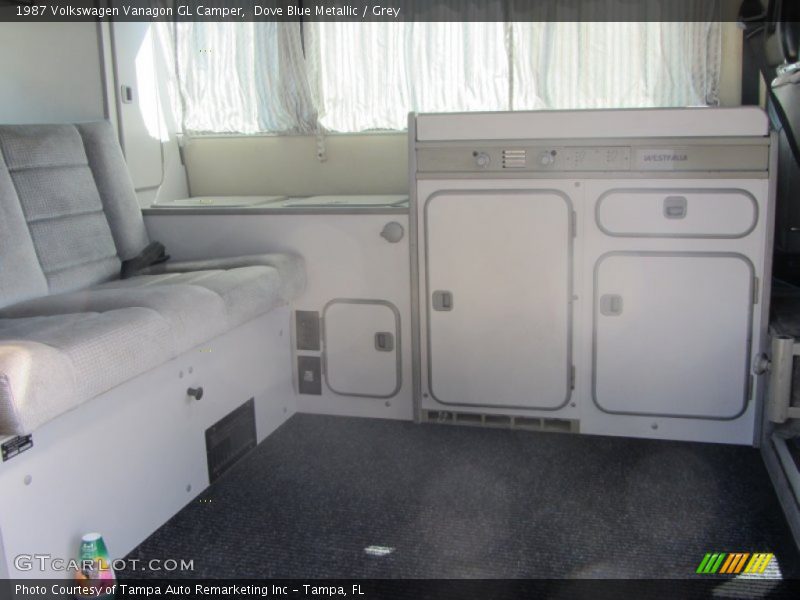  1987 Vanagon GL Camper Grey Interior