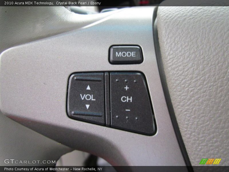 Crystal Black Pearl / Ebony 2010 Acura MDX Technology