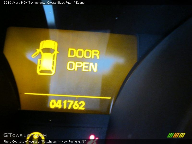 Crystal Black Pearl / Ebony 2010 Acura MDX Technology