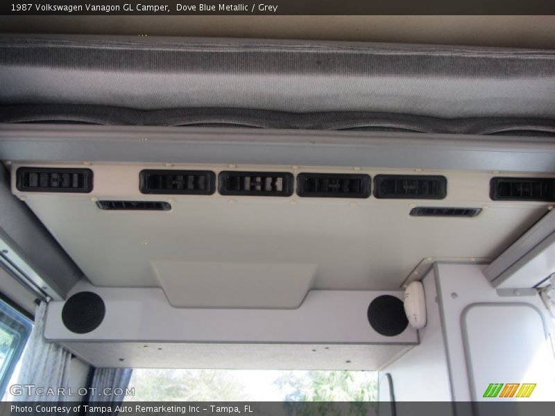 Controls of 1987 Vanagon GL Camper