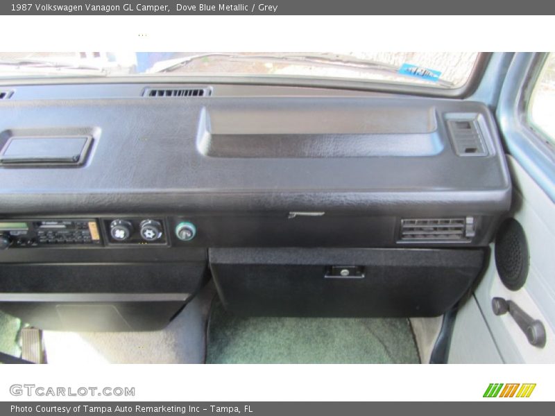Dashboard of 1987 Vanagon GL Camper