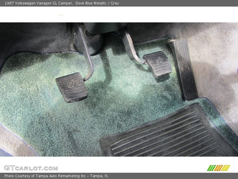 Controls of 1987 Vanagon GL Camper