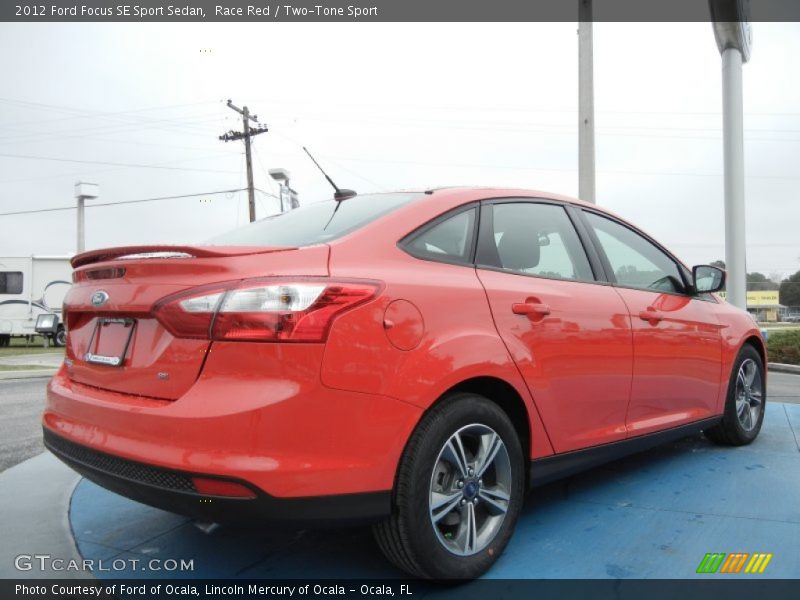 Race Red / Two-Tone Sport 2012 Ford Focus SE Sport Sedan