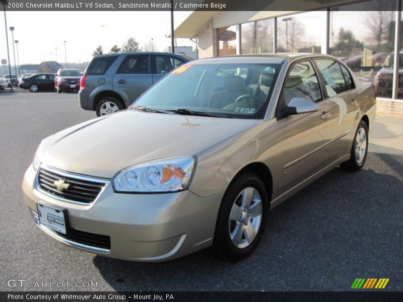 Sandstone Metallic / Cashmere Beige 2006 Chevrolet Malibu LT V6 Sedan