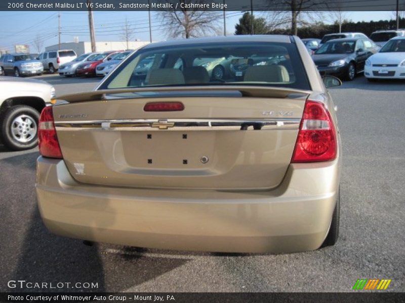 Sandstone Metallic / Cashmere Beige 2006 Chevrolet Malibu LT V6 Sedan