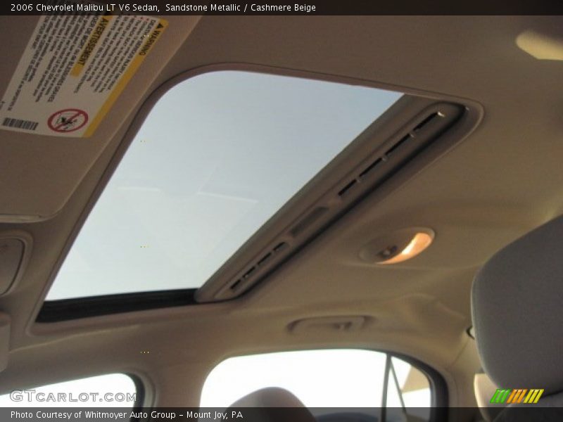 Sandstone Metallic / Cashmere Beige 2006 Chevrolet Malibu LT V6 Sedan