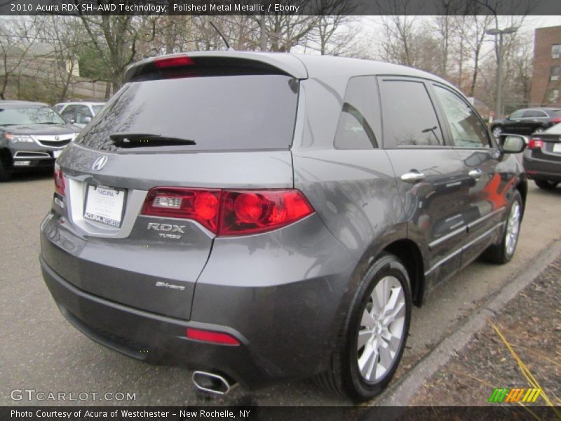 Polished Metal Metallic / Ebony 2010 Acura RDX SH-AWD Technology