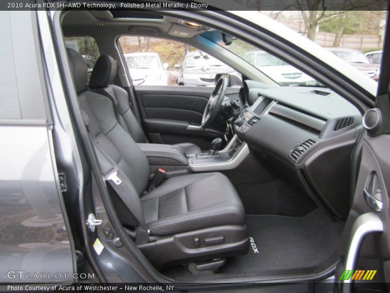 Polished Metal Metallic / Ebony 2010 Acura RDX SH-AWD Technology