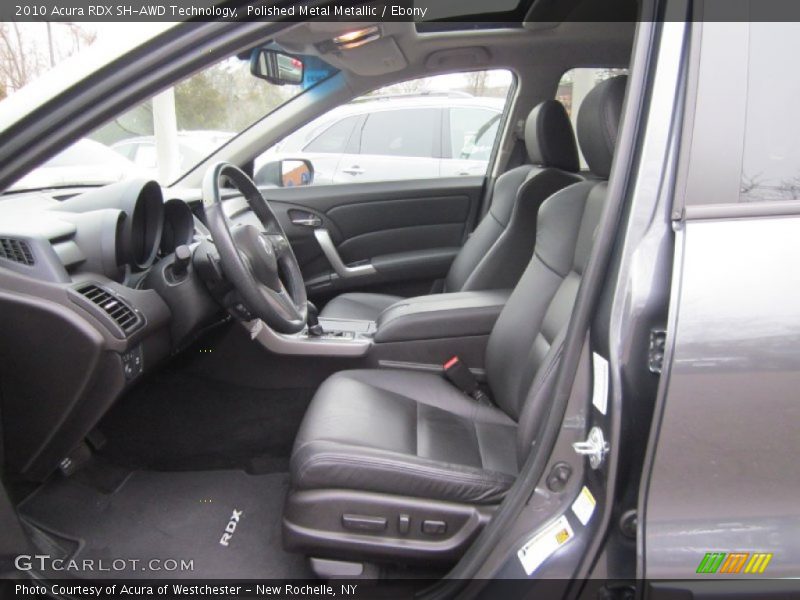 Polished Metal Metallic / Ebony 2010 Acura RDX SH-AWD Technology