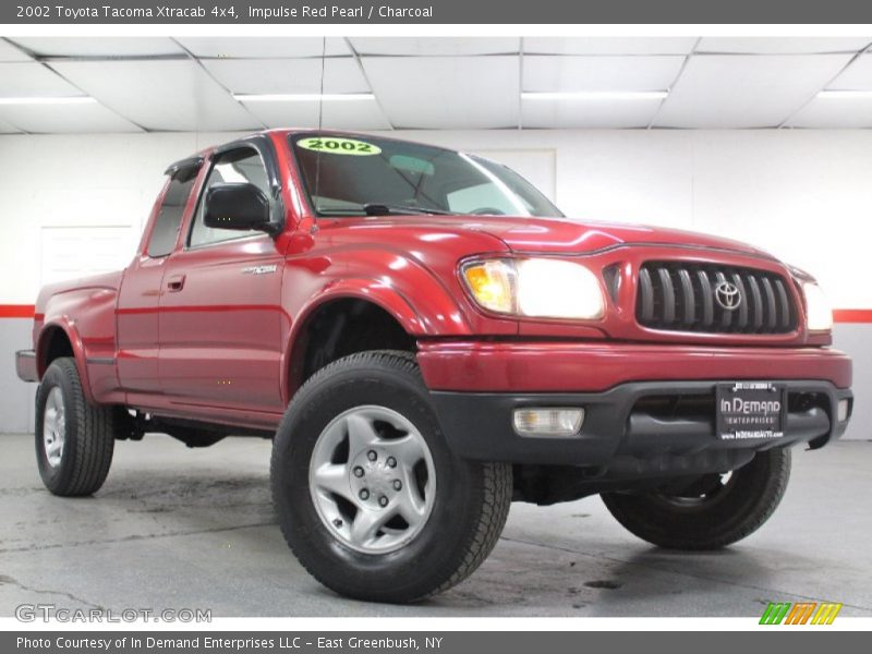 Impulse Red Pearl / Charcoal 2002 Toyota Tacoma Xtracab 4x4