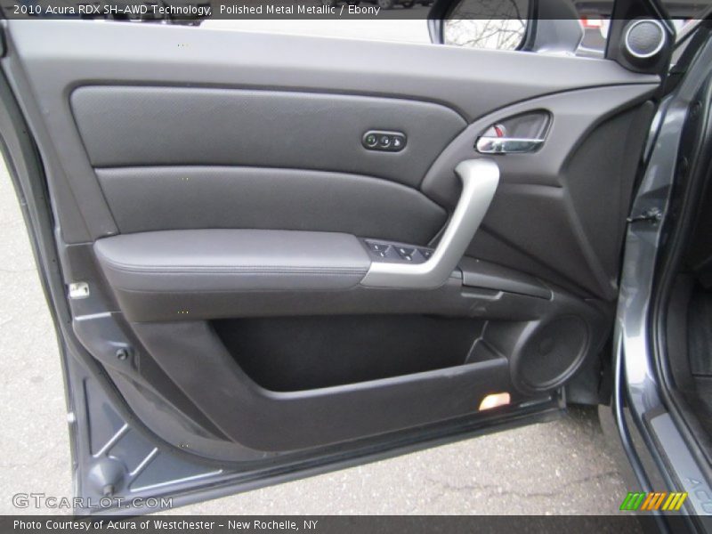 Polished Metal Metallic / Ebony 2010 Acura RDX SH-AWD Technology