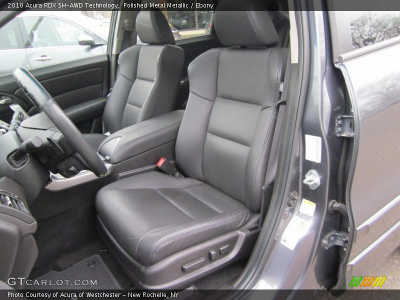 Polished Metal Metallic / Ebony 2010 Acura RDX SH-AWD Technology