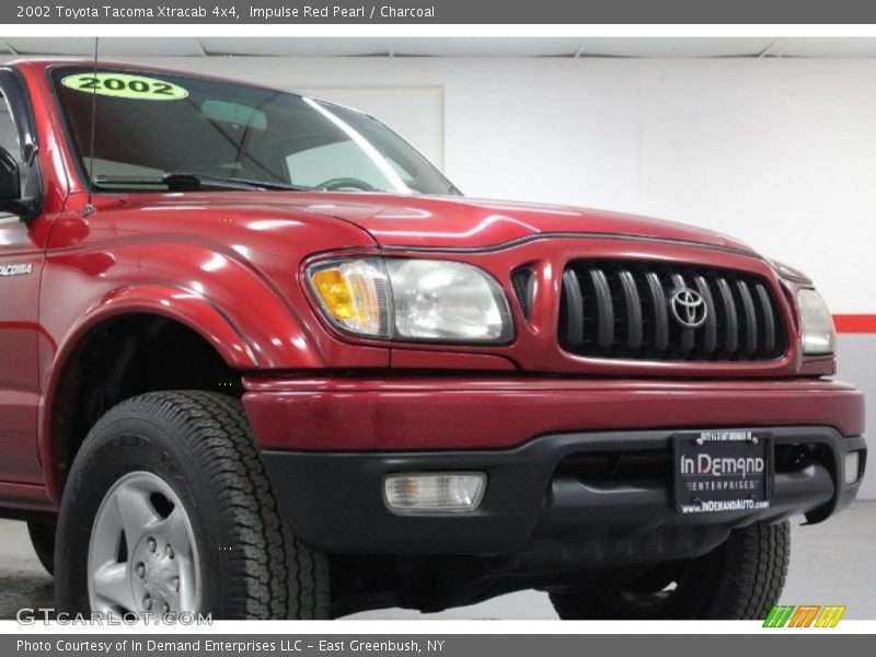 Impulse Red Pearl / Charcoal 2002 Toyota Tacoma Xtracab 4x4