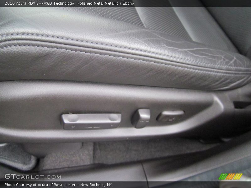 Polished Metal Metallic / Ebony 2010 Acura RDX SH-AWD Technology