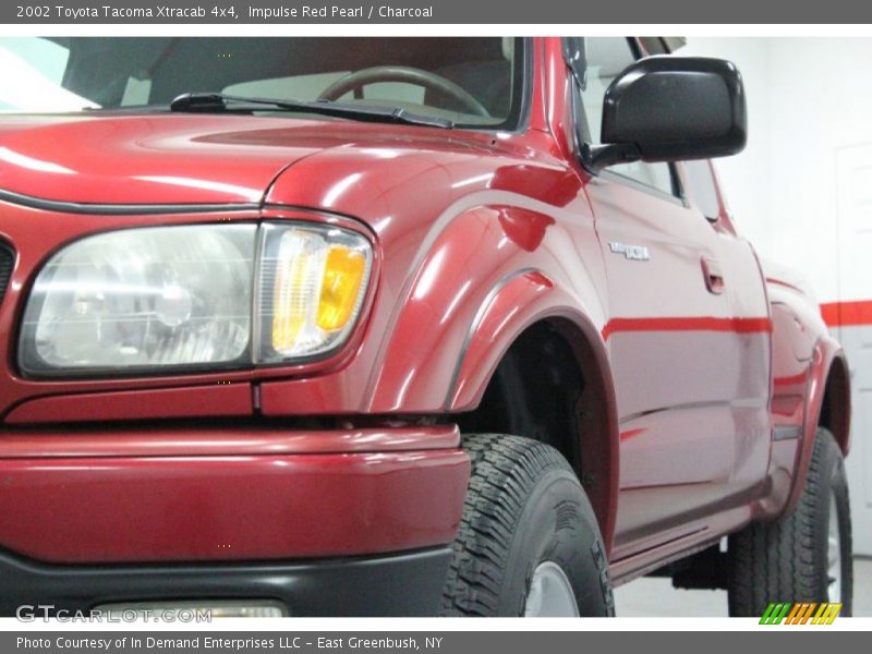 Impulse Red Pearl / Charcoal 2002 Toyota Tacoma Xtracab 4x4