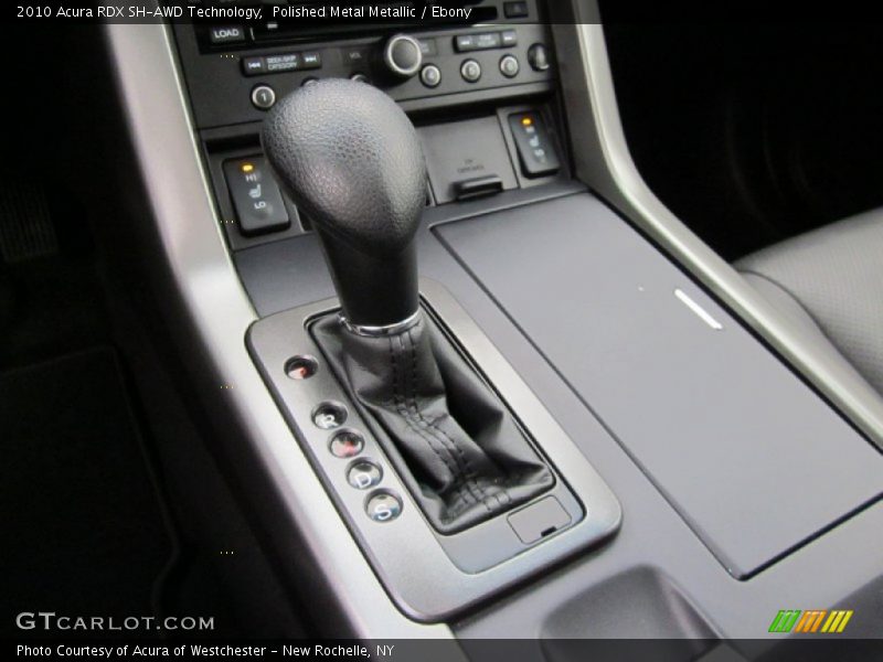 Polished Metal Metallic / Ebony 2010 Acura RDX SH-AWD Technology