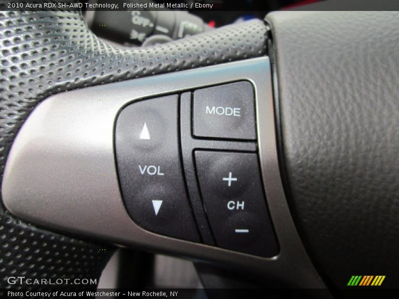 Polished Metal Metallic / Ebony 2010 Acura RDX SH-AWD Technology