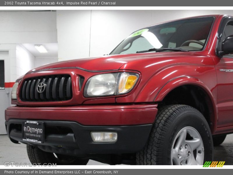 Impulse Red Pearl / Charcoal 2002 Toyota Tacoma Xtracab 4x4