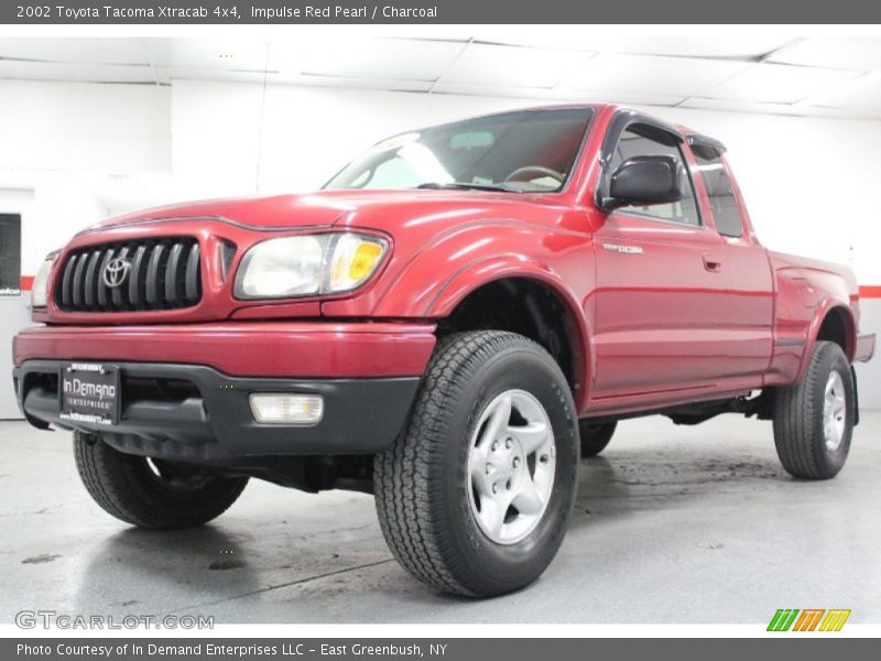 Impulse Red Pearl / Charcoal 2002 Toyota Tacoma Xtracab 4x4