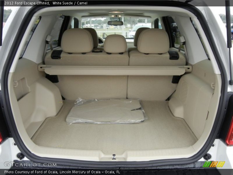 White Suede / Camel 2012 Ford Escape Limited