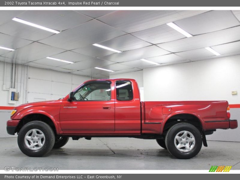 Impulse Red Pearl / Charcoal 2002 Toyota Tacoma Xtracab 4x4