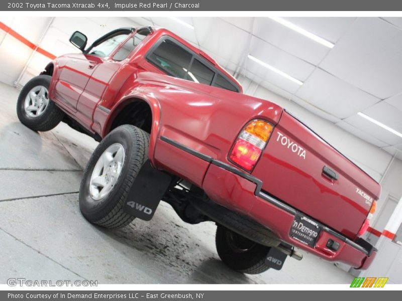 Impulse Red Pearl / Charcoal 2002 Toyota Tacoma Xtracab 4x4