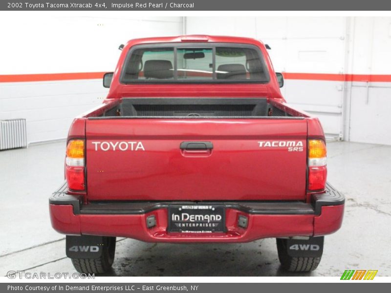 Impulse Red Pearl / Charcoal 2002 Toyota Tacoma Xtracab 4x4