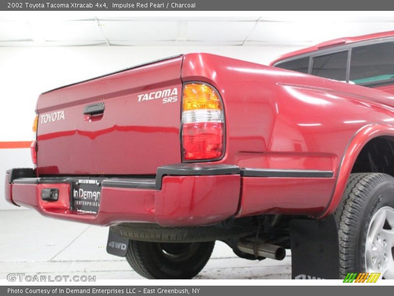 Impulse Red Pearl / Charcoal 2002 Toyota Tacoma Xtracab 4x4