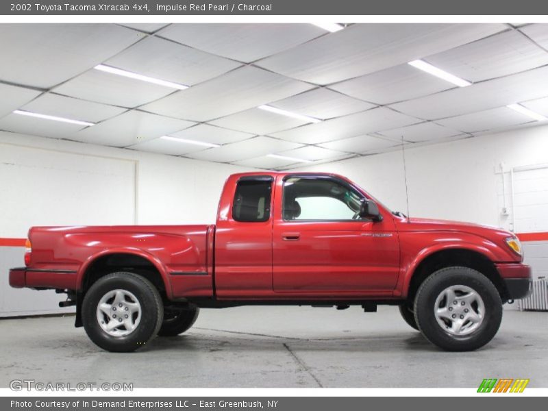 Impulse Red Pearl / Charcoal 2002 Toyota Tacoma Xtracab 4x4