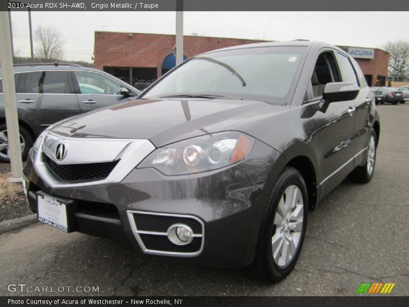 Grigio Metallic / Taupe 2010 Acura RDX SH-AWD