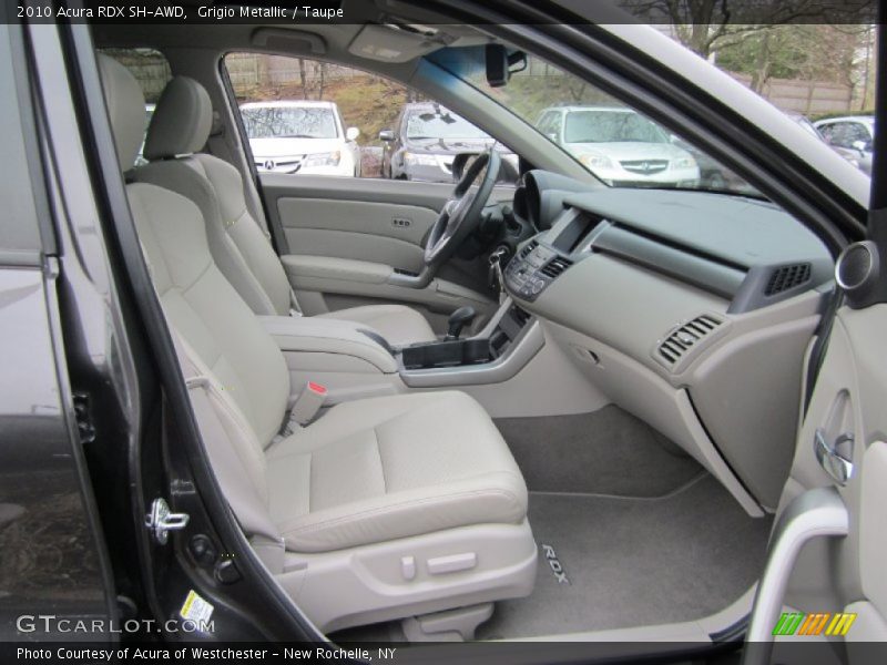 Grigio Metallic / Taupe 2010 Acura RDX SH-AWD