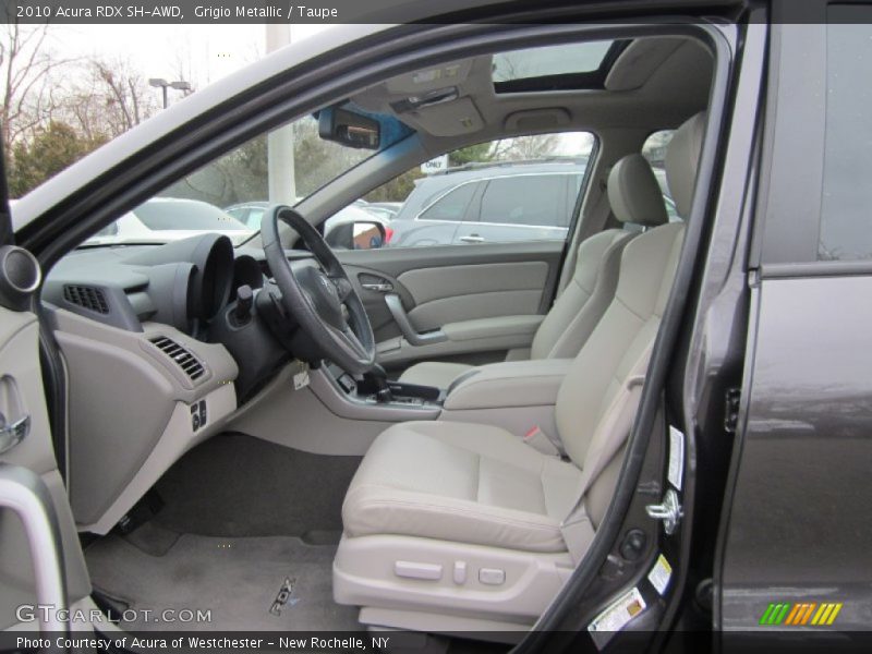 Grigio Metallic / Taupe 2010 Acura RDX SH-AWD