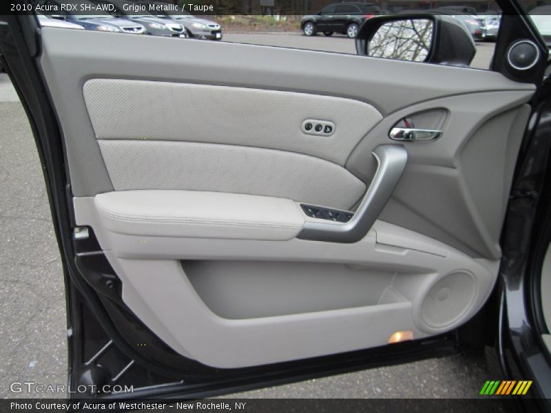 Grigio Metallic / Taupe 2010 Acura RDX SH-AWD