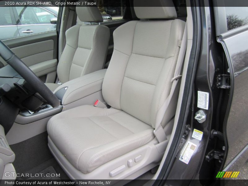 Grigio Metallic / Taupe 2010 Acura RDX SH-AWD