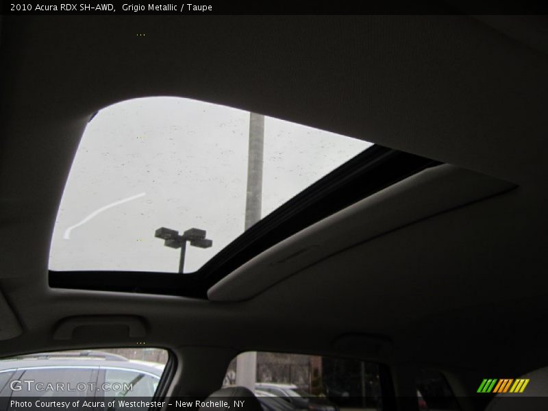 Grigio Metallic / Taupe 2010 Acura RDX SH-AWD