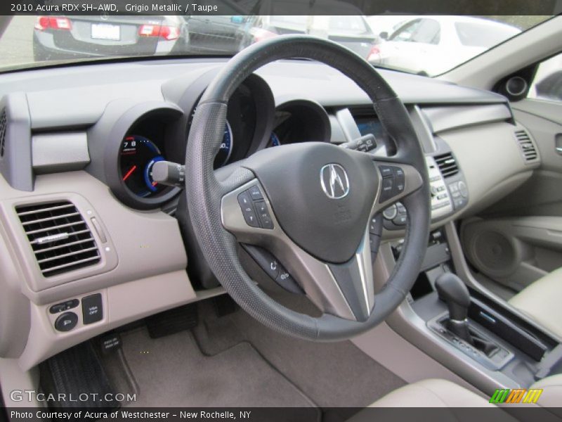 Grigio Metallic / Taupe 2010 Acura RDX SH-AWD