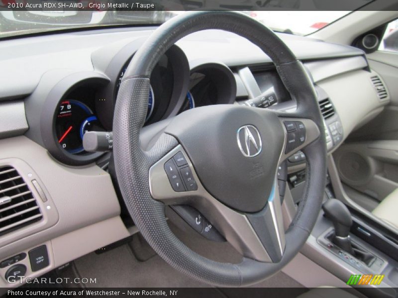Grigio Metallic / Taupe 2010 Acura RDX SH-AWD
