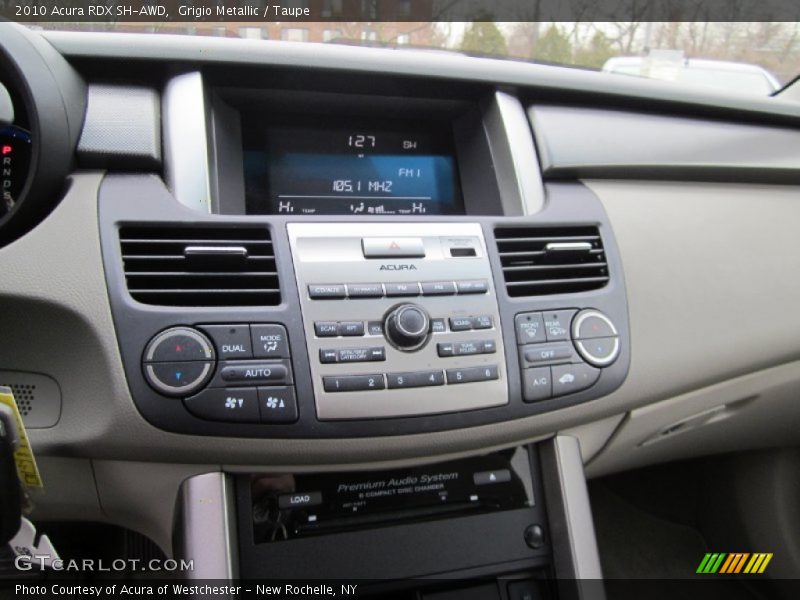 Grigio Metallic / Taupe 2010 Acura RDX SH-AWD