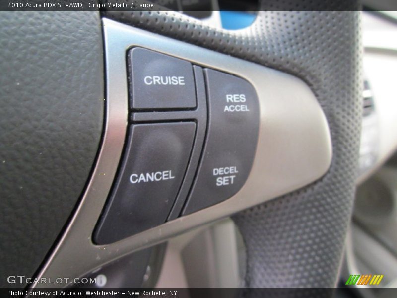 Grigio Metallic / Taupe 2010 Acura RDX SH-AWD