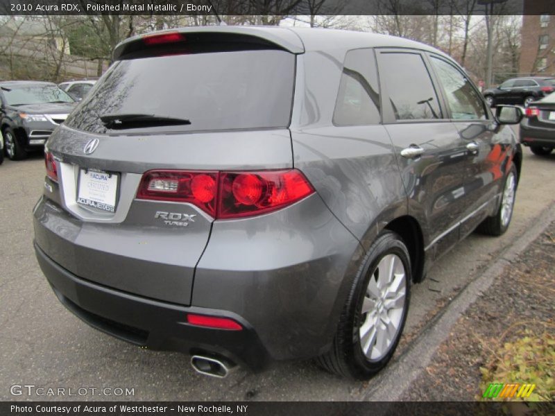 Polished Metal Metallic / Ebony 2010 Acura RDX