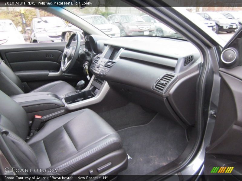 Polished Metal Metallic / Ebony 2010 Acura RDX