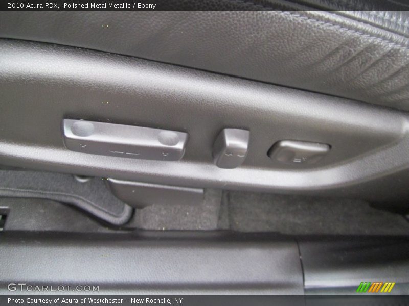 Polished Metal Metallic / Ebony 2010 Acura RDX