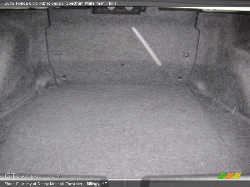 Spectrum White Pearl / Blue 2009 Honda Civic Hybrid Sedan