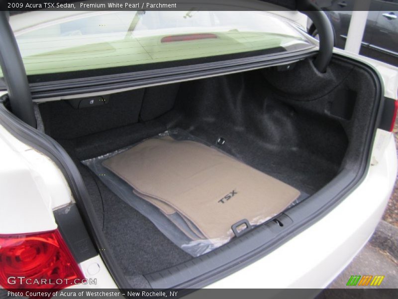 Premium White Pearl / Parchment 2009 Acura TSX Sedan