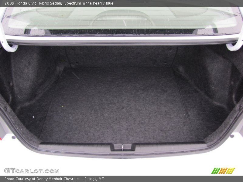  2009 Civic Hybrid Sedan Trunk