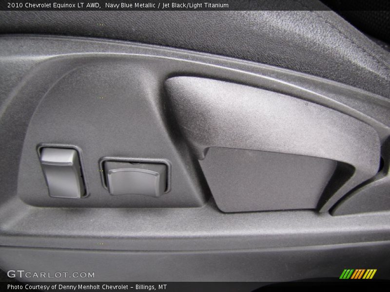 Navy Blue Metallic / Jet Black/Light Titanium 2010 Chevrolet Equinox LT AWD