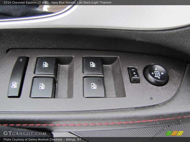 Navy Blue Metallic / Jet Black/Light Titanium 2010 Chevrolet Equinox LT AWD
