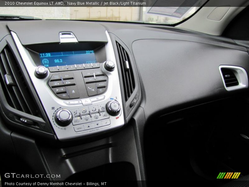 Navy Blue Metallic / Jet Black/Light Titanium 2010 Chevrolet Equinox LT AWD