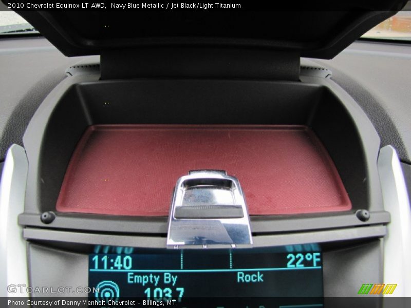 Navy Blue Metallic / Jet Black/Light Titanium 2010 Chevrolet Equinox LT AWD